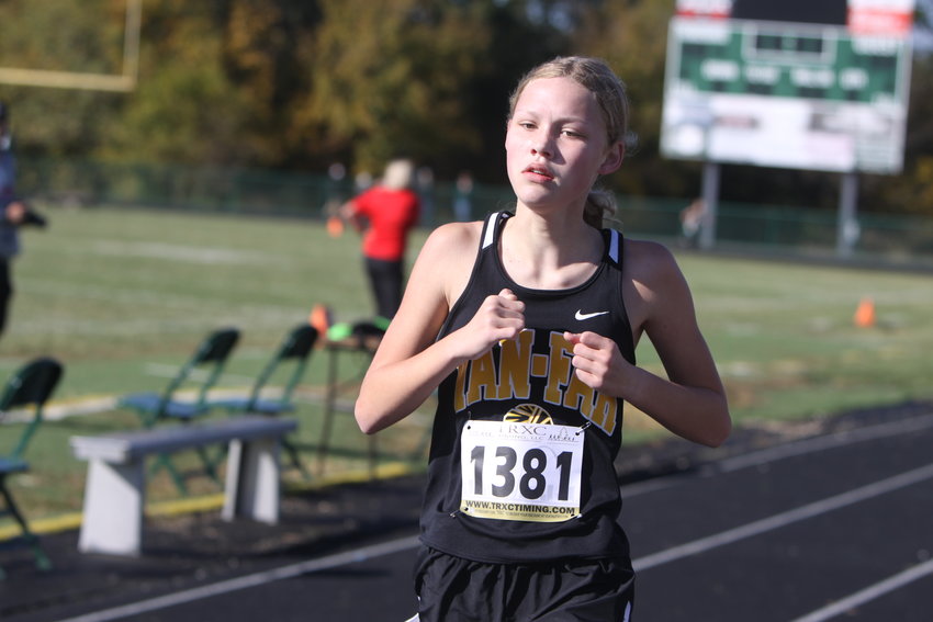 Van-Far sophomore Erin Childs picked up an all-Eastern Missouri Conference award after finishing 11th with a time of 23:14.