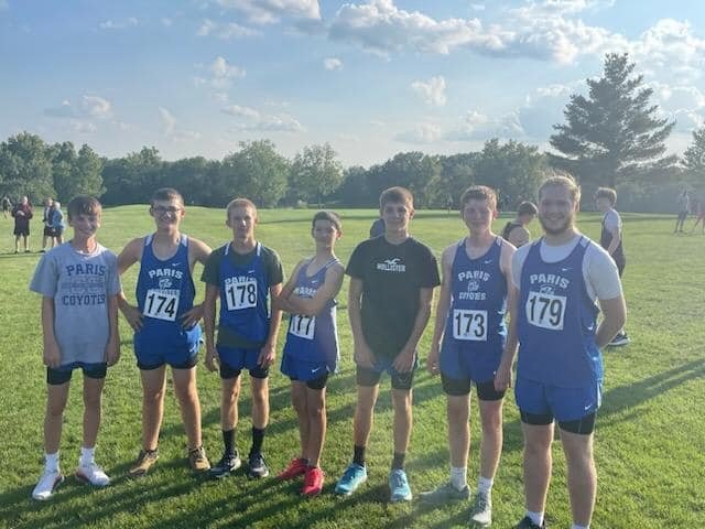 The Paris boys finished fifth out of eight teams on Tuesday at the Salisbury 3500. Landen Chapman had the best finish for Paris as he was the runner-up behind Fulton's Kai Foster.