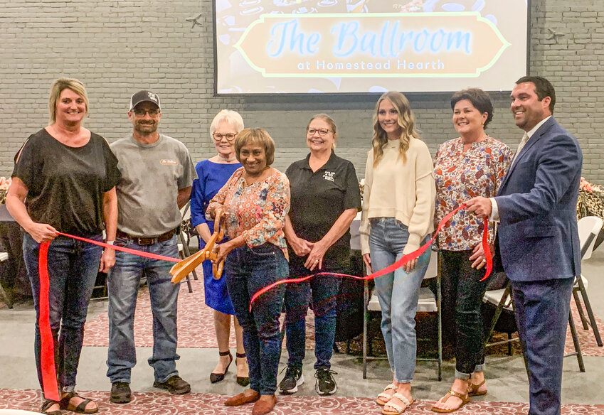 The Homestead Hearth Ballroom had its official ribbon cutting on Tuesday, Oct. 3.