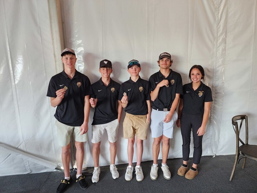Van-Far golf finished second -- one stroke behind North Callaway -- at the Eastern Missouri Conference tournament on Monday in Troy. Pacey Reading finished first to be the match medalist after shooting an 86, and Nikos Connaway (ninth), Kasen Christian (10th) and Kaleb Baskett (15th) each joined him in the top 15 to earn all-conference honors.