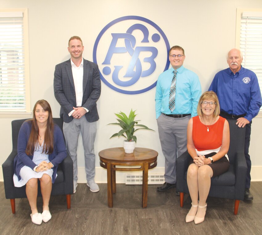 The Mexico PSB team, front row, from left, is Breanna Reeves, Nan Webber; back row, Derek Stuckenschneider, Tanner Smith, and Bob Darr.