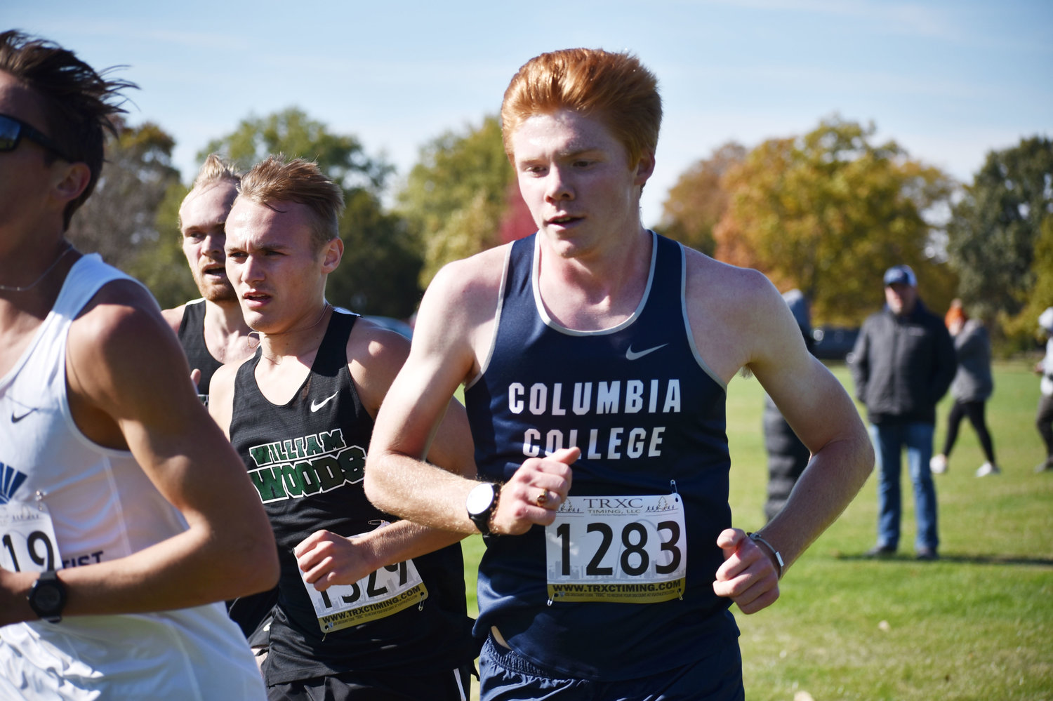 Mexico alum and Columbia College distance runner Alex Dukes competes Nov. 5 in the American Midwest Conference Championships. Dukes became a track and field All-American on May 27 after finishing as the runner-up in the half marathon.