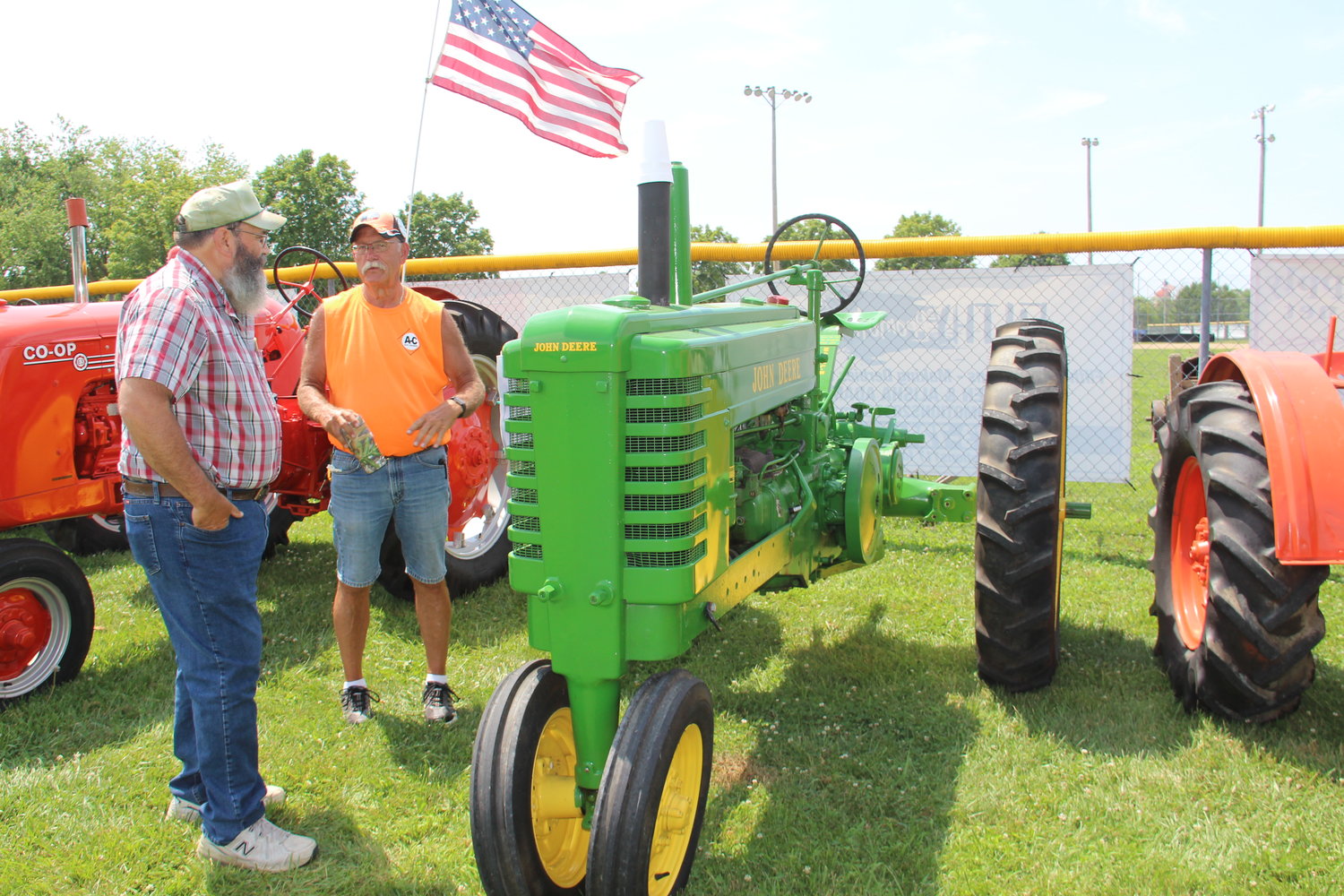 Vintage machines of all sizes were on display at the 2021 Old Threshers. [Nathan Lilley Photo]