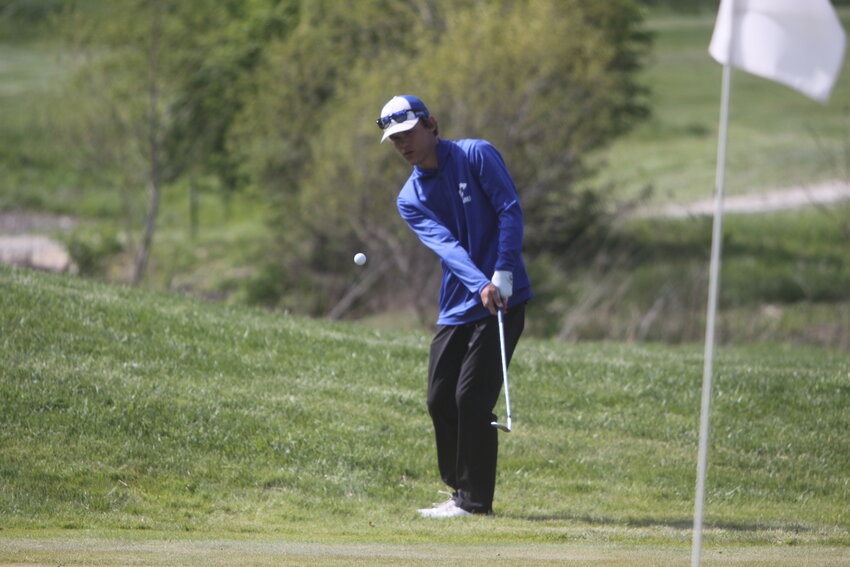 Montgomery County senior Robby Rodgers is one of six returning players on this year’s Wildcat golf team.