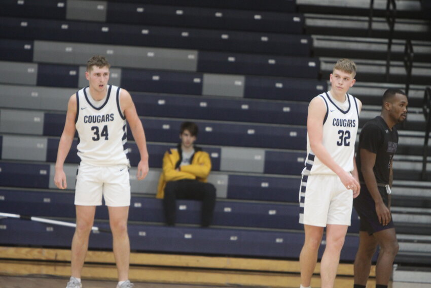 Carson Parker, left, played his fourth season with the Columbia College men’s basketball team this winter with one more year to go. Collin Parker, right, enjoyed an outstanding junior season at Columbia College that included American Midwest Conference Player of the Year honors and a third-team NAIA All-American award.