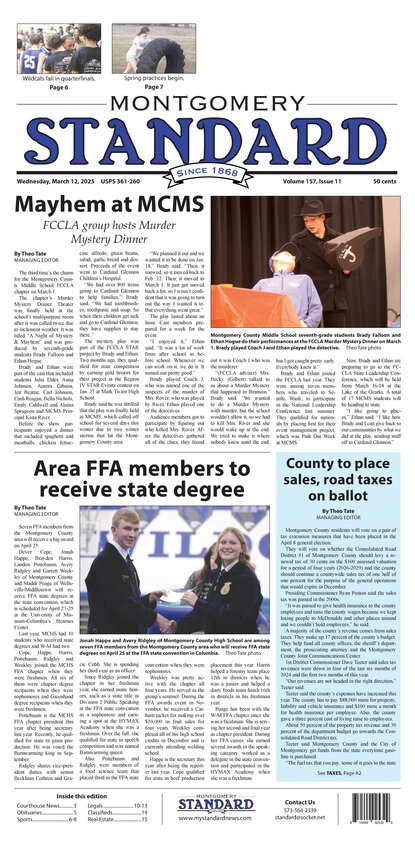March 12, 2025 edition