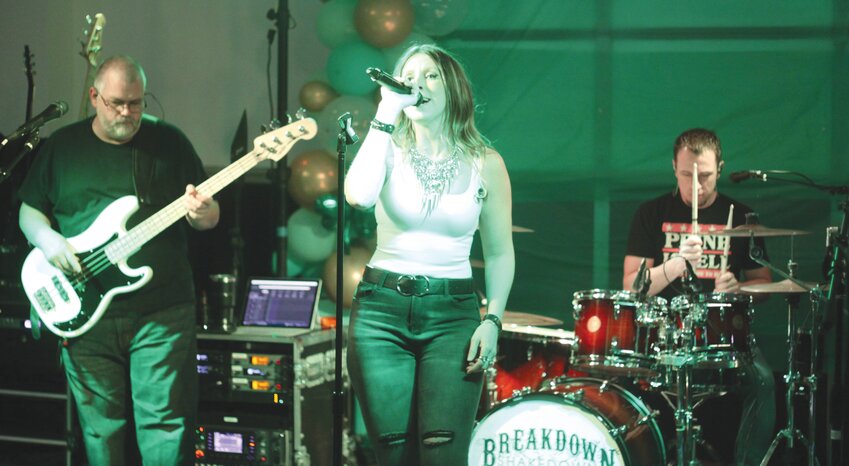 Breakdown Shakedown performs during last year’s Grow2Gather Annual Fundraiser at the Montgomery County Fairgrounds. The St. Louis-area band returns on April 12 for the Third Annual Grow2Gather Fundraiser.
