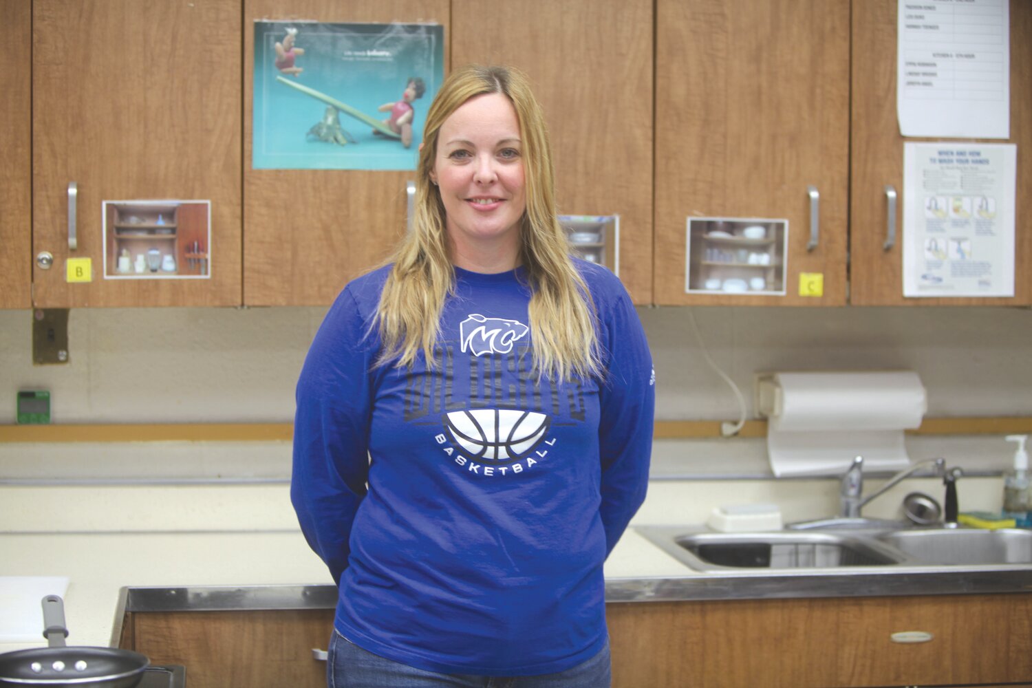 Montgomery County High School family and consumer science teacher Beth Beattie was named recipient of the Missouri Association of Career and Technical Education Carl Perkins’ Community Service Award.