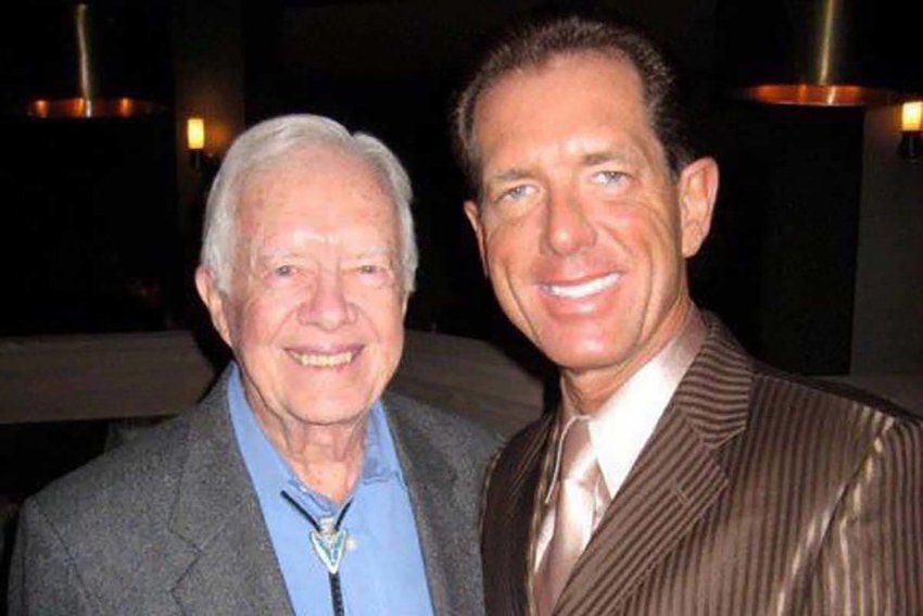 President Carter and David Osborne