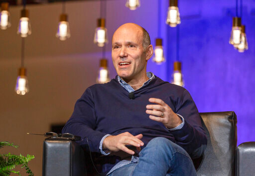 This photo provided by Expedia Group shows the company's CEO Peter Kern. At $296.2 million, Kern was the highest-paid CEO for 2021, as calculated by The Associated Press and Equilar, an executive data firm. (Expedia Group via AP)