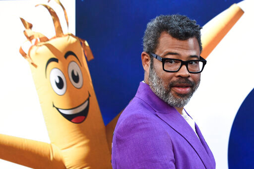 Writer/director Jordan Peele arrives at the Los Angeles premiere of &quot;Nope,&quot; Monday, July 18, 2022, at TCL Chinese Theatre. (Photo by Jordan Strauss/Invision/AP)