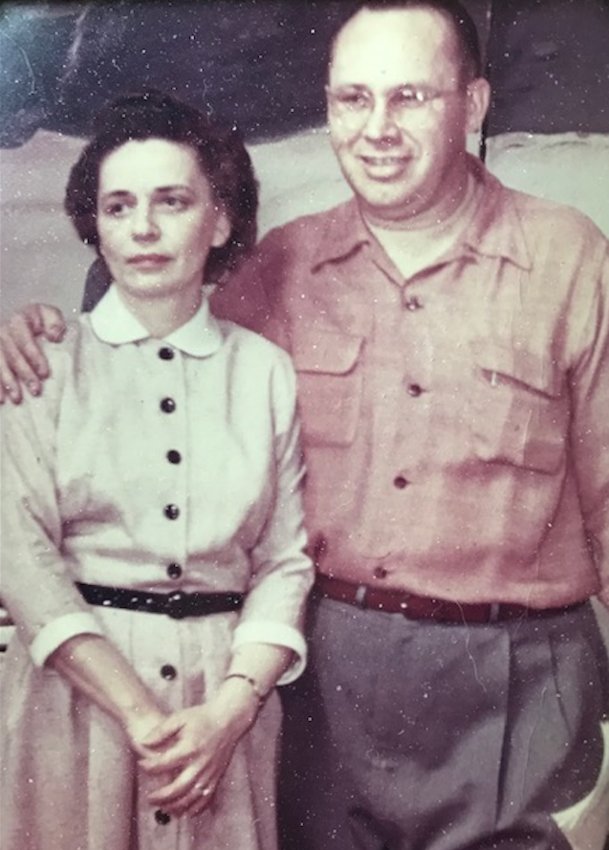 Marge and John Bartlow circa 1955.