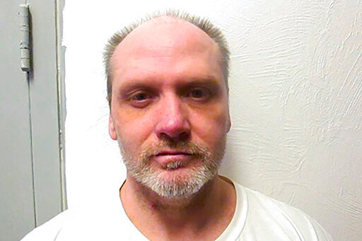 FILE - This Feb. 5, 2021, photo provided by the Oklahoma Department of Corrections shows James Coddington. Oklahoma executed Coddington on Thursday, Aug. 25, 2022, for a 1997 killing, despite a recommendation from the state's Pardon and Parole Board that his life be spared. He received a lethal injection at the Oklahoma State Penitentiary in McAlester and was pronounced dead at 10:16 a.m. (Oklahoma Department of Corrections via AP, File)