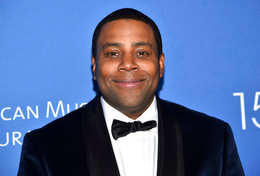 FILE - Actor-comedian Kenan Thompson appears at the American Museum of Natural History's 2019 Museum Gala on Nov. 21, 2019, in New York. Thompson will host the 74th Emmy&reg; Awards scheduled for Monday, Sept. 12. (Photo by Evan Agostini/Invision/AP, File)
