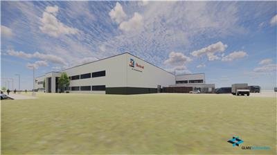 A rendering of Textron Aviation's expanded parts distribution facility in Wichita. (Photo: Business Wire)