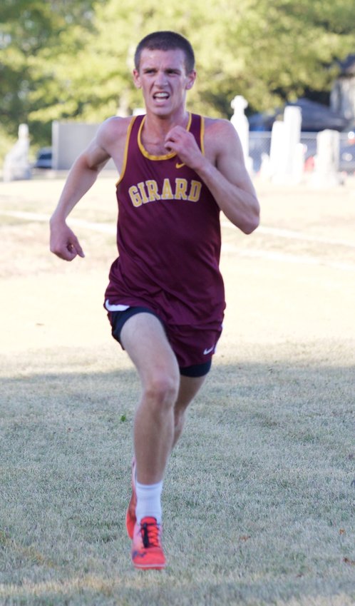 Girard&rsquo;s Tanner Ulbrich put on quite a performance during the CNC League race at Greenbush on Oct. 13 as the senior closed the race with a time of 15:54.