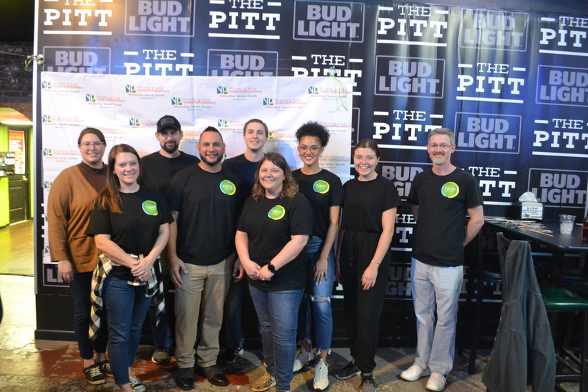 The Pittsburg Area Young Professionals 2023 Board of Directors at the PAYP Kick-Off event on Thursday.