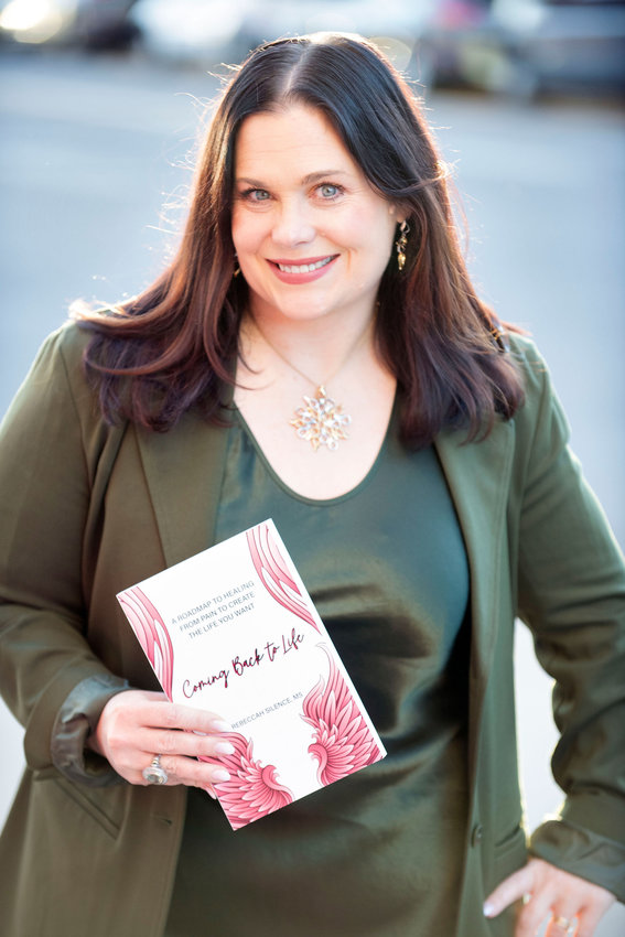 Rebeccah Silence is the author of the new book &ldquo;Coming Back to Life: A Roadmap to Healing from Pain to Create the Life You Want,&rdquo; copies of which were recently donated to Safehouse Crisis Center.