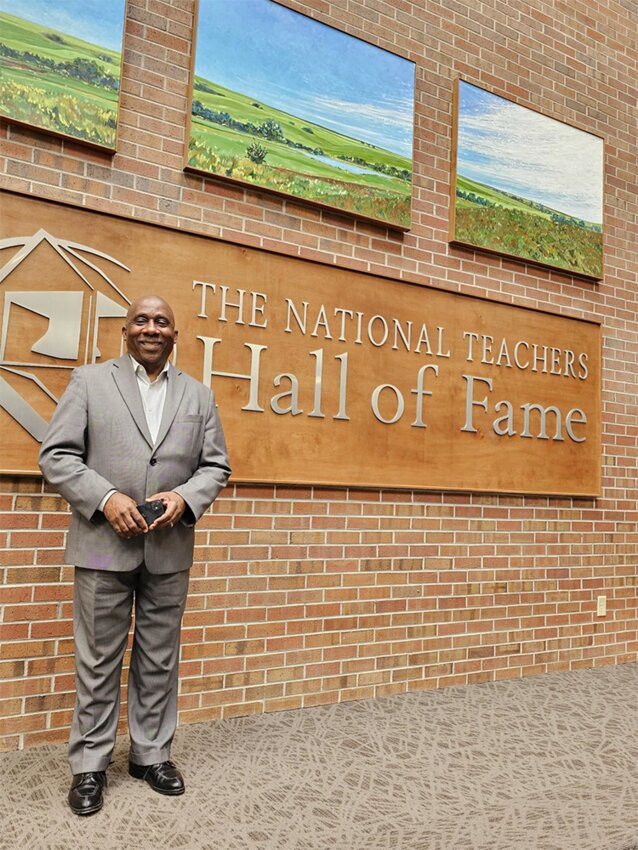 Dr. Ralph Draper was introduced today as the new executive director of the National Teachers Hall of Fame on the Emporia State University campus.