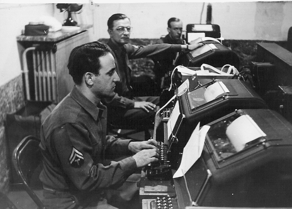 Communications are vital to keeping an army informed about enemy movements and dispositions. As a communications NCO, Sergeant Davidson would have overseen encoding, decoding, and relaying sensitive messages between commanders using equipment like this.