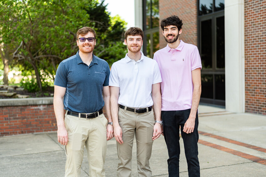 Pittsburg brothers Simon, Ryan, and Aaron Higginbotham all are on track to become doctors. Simon and Ryan, who graduated from Pittsburg State University's Biology Pre-Med program, are in med school at KUMC. Aaron will graduate on Saturday morning from Pitt State and head to KUMC this fall.