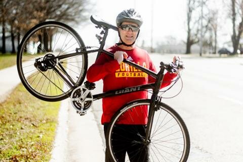 Dan Shipp, president of Pittsburg State University, will ride his bike across Kansas for 12 days beginning Monday, May 15 in an effort to raise money for student scholarships at PSU.