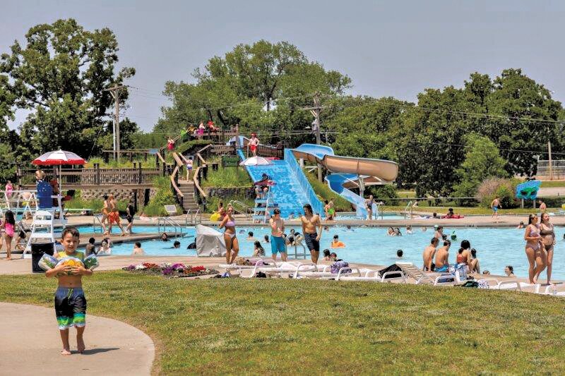 The Pittsburg Aquatic Center drew crowds Friday, May 26 for opening day. Passes are currently being sold for the PAC, but the swimming lessons that are offered in June and July have nearly sold out.
