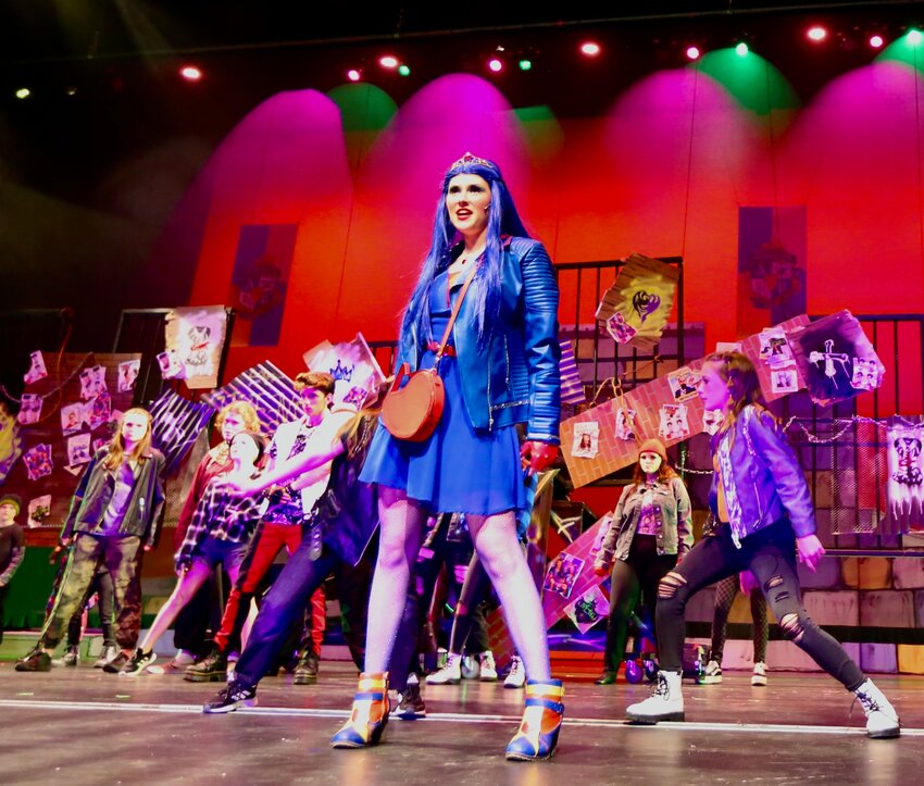 Pittsburg Community Theatre member Anne Marie Martin plays Evie in the local theatre&rsquo;s newest production &ldquo;Descendants: The Musical,&rdquo; which features comedy, adventure, Disney characters, and hit songs from the films.