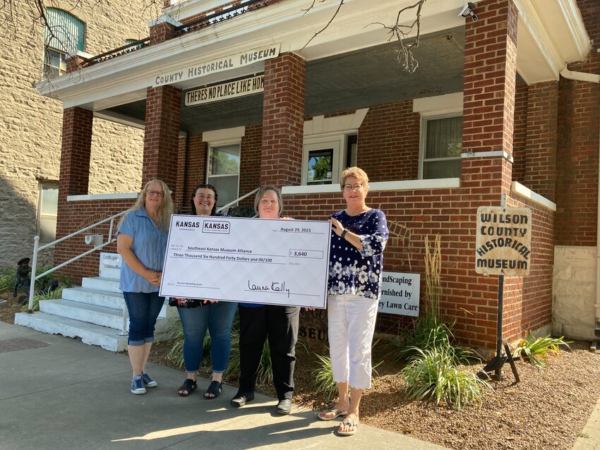 Gina McBride, Caney Historical Museum - SEKMA board member, Ashley Hovell, Independence, - SEKMA Video committee chair and director at Independence Historical Museum &amp; Arts Center, Carrie Doud, Fiscal and Grants Manager, KS Tourism, Leanne Githens, Fredonia - SEKMA President.