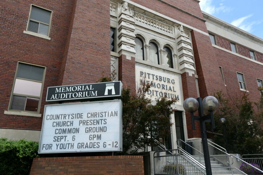 Memorial Auditorium, located at 503 N. Pine St. in downtown Pittsburg, will serve as the host for Wednesday&rsquo;s Common Ground Youth Conference that features a comedian, rapper, indie rock band and a guest speaker, starting at 6 p.m. with doors opening at 5:30 p.m.