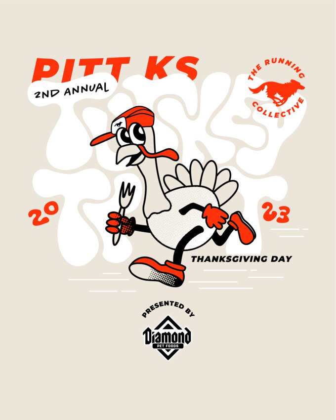 Flyer for the 2023 Thanksgiving Day Pittsburg Turkey Trot.
