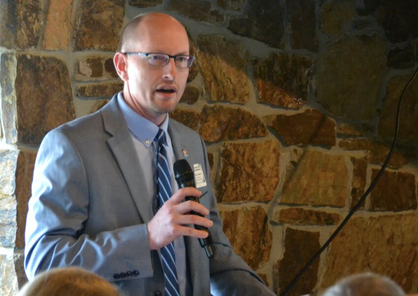 Kansas Secretary of Transportation Calvin Reed spoke at the U.S. 69 Association luncheon at Crestwood Country Club on Tuesday where he discussed KDOT&rsquo;s plans regarding the U.S. 69 corridor.