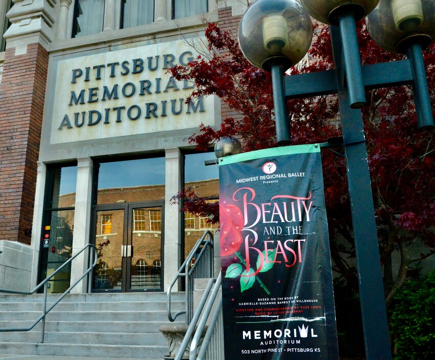 Midwest Regional Ballet is scheduled to open &ldquo;Beauty and the Beast,&rdquo; at 7:30 p.m. on Thursday, April 18, followed by performances at 7:30 p.m. Friday, April 19, 7:30 p.m. Saturday, April 20, and 2 p.m. Sunday, April 21, at Memorial Auditorium, located at 503 N. Pine St.