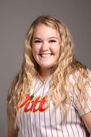 Paxtyn Hayes drives in five runs in Pittsburg State's 11-3 victory over Emporia State and becomes the school's career leader with 183 RBI.