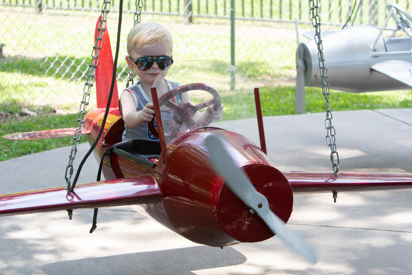 Move over, Tom Cruze, here comes &ldquo;Little Jay,&rdquo; a four-year-old Top Gun from Girard.