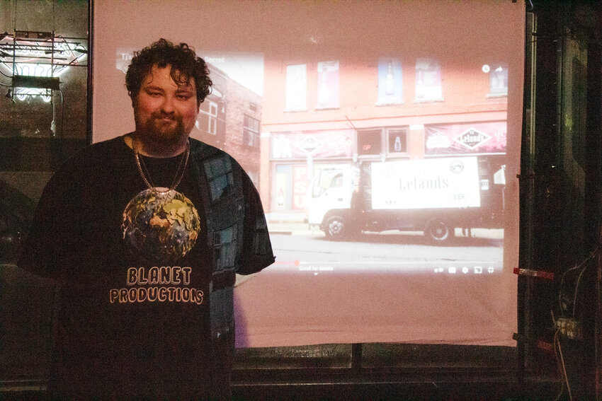 Blayne Thorton presents his documentary &quot;TJ's: Pittsburg's Best Kept Secret&quot; at the bar March 5. The film was Thorton's project for his master's degree in communications.
