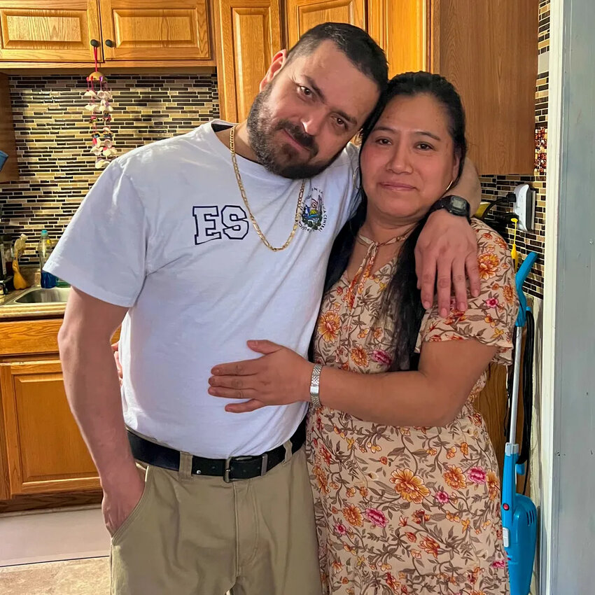 Rosmery Alvarado and Nixon Moran
