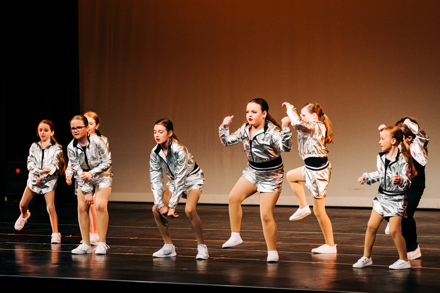 Students perform “I Want to Work as an Astronaut” during Saturday's WORK show by the YMCA Academy of Dance at Memorial Auditorium.