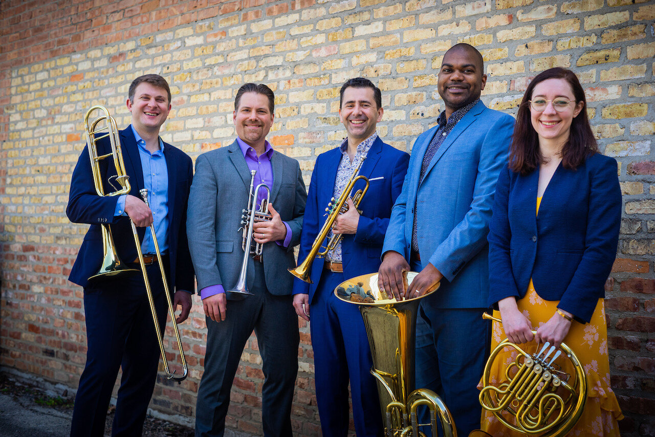 Chicago-based Axiom Brass is known for designing concert experiences for audiences that stretch the imagination and expand sensibilities. They will bring that experience to PSU on Friday, April 12, 2024.