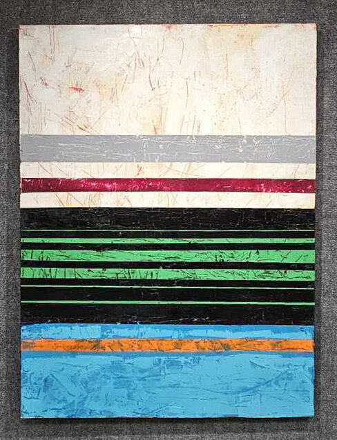 An example of Mark Housel’s abstract painting.