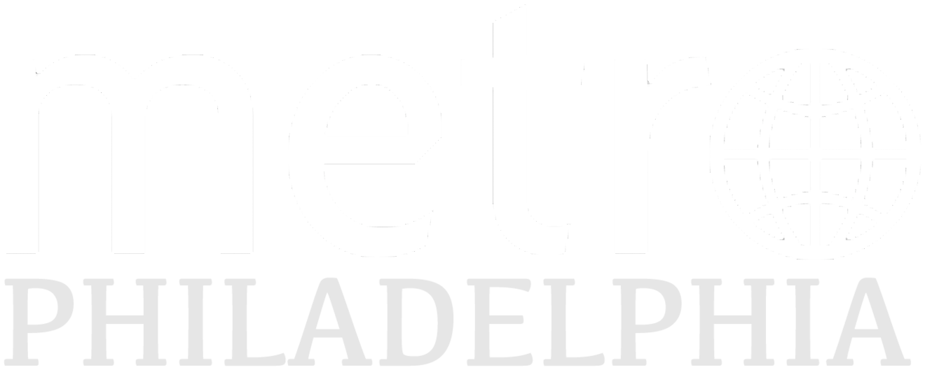 Metro Philadelphia logo reverse