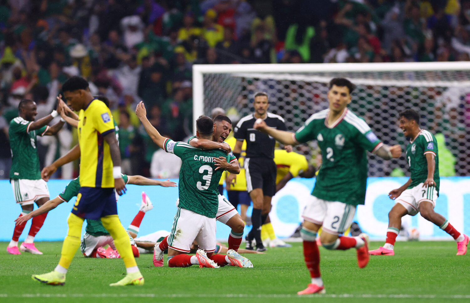 Mexico continues 100% record as they knock out Ecuador 2-0 on day three of the World Cup 2026 Round of 32