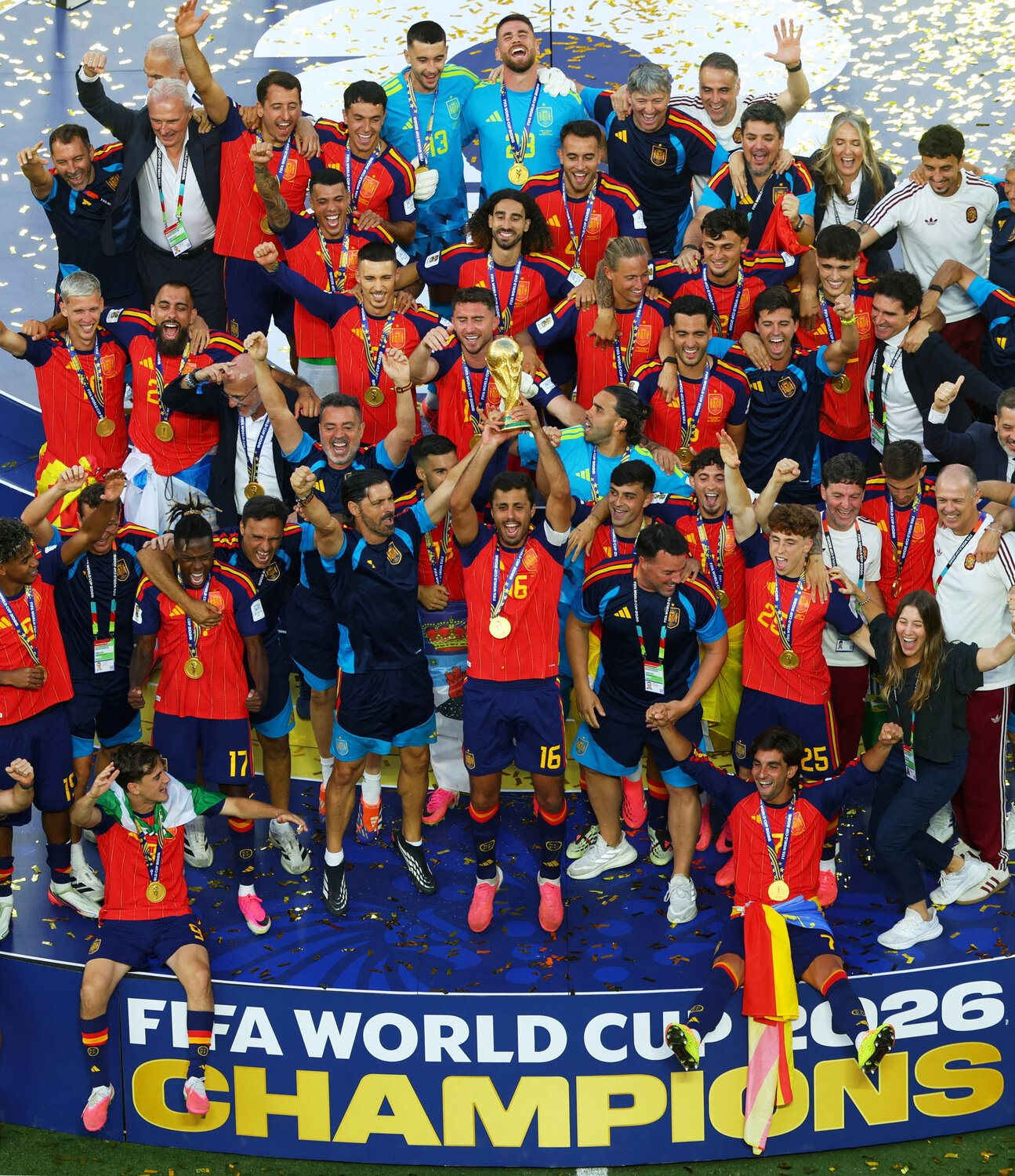 Spain defeats Argentina 1-0 in extra time to win the 2026 World Cup
