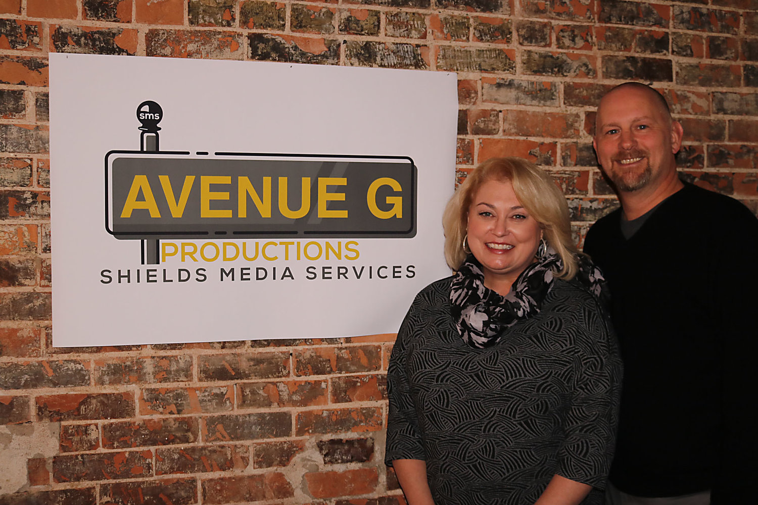 Geoff and Lisa Shields have opened Avenue G Production Services on Main Street in Fort Madison and are offering video production services to local businesses. Photo by Chuck Vandenberg/PCC