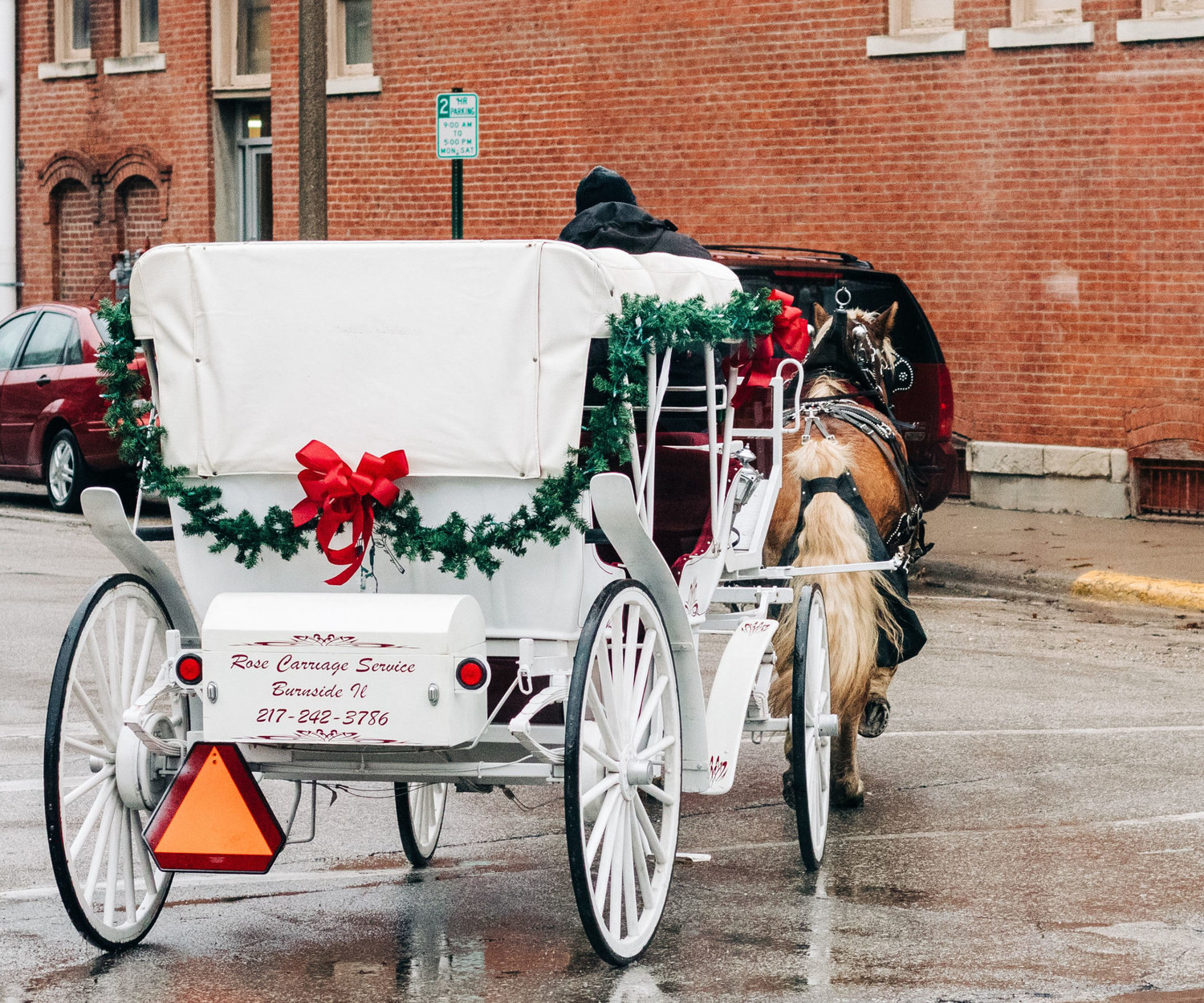 Carriage rides are once again a part of the Mistletoe on Main to be held Saturday in downtown Fort Madison. Live reindeer will also be a part of this year's annual holiday event.