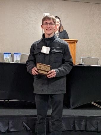 2019 FMHS graduate Blaze Vincent will represent Southeastern Community College at a national computer science competition. Courtesy image