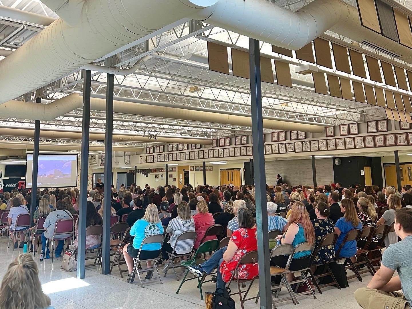 Fort Madison Superintendent Dr. Erin Slater welcomed back the FMCSD staff for the 2022-23 school year last week