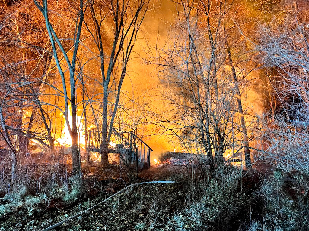 An early morning house fire destroyed another Fort Madison abandoned structure Saturday. The city has seen a string of  abandoned structure fires in the past three months.
