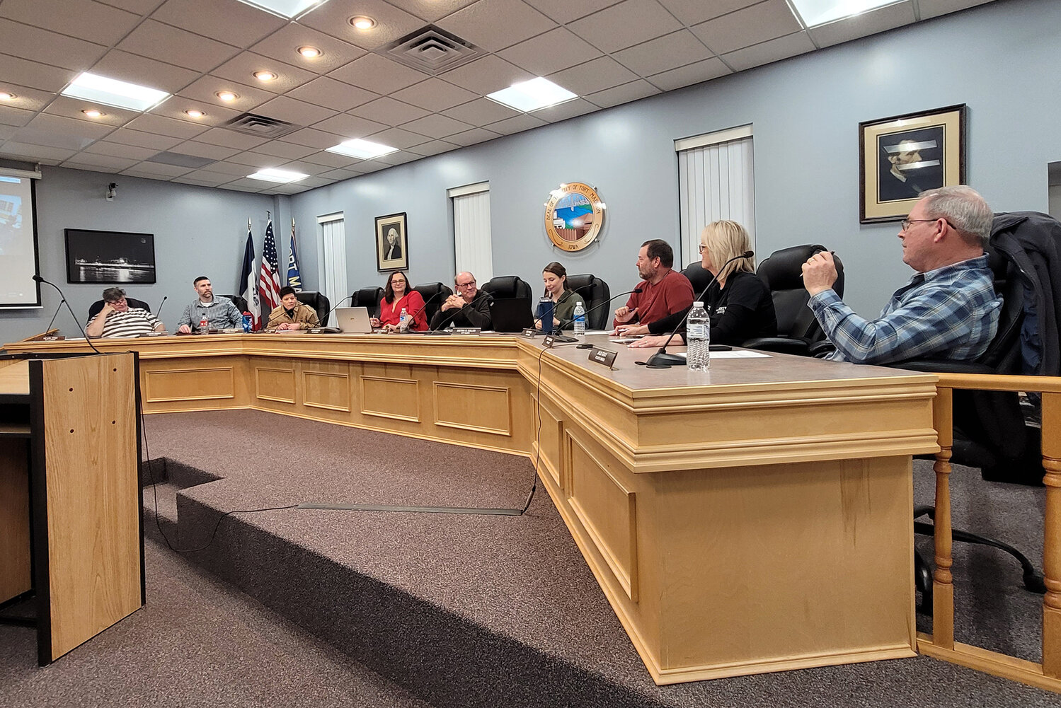 The Fort Madison City Council met in regular session Tuesday night to discuss a number of issues, including a hike in city special event fees.
