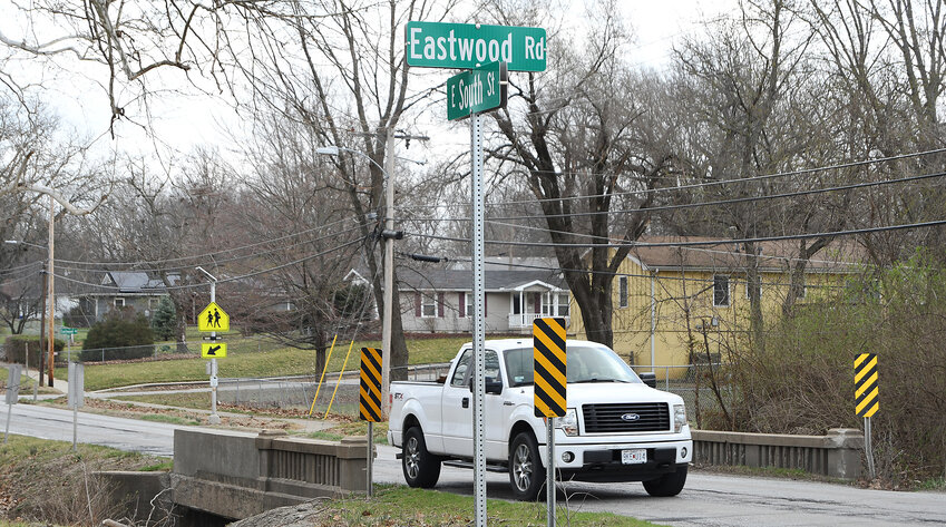 Later this year, the bridge over the Muddy Creek Tributary will be replaced as part of a joint effort between the City of Harrisonville and the Missouri Department of Transportation. The project is estimated to take nine months, and it will force drivers headed east or west on South Street to take a detour before the intersection of Eastwood Road. Drivers also won’t be able to take Eastwood Road south onto South Street.